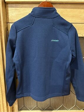 Spyder Kids Sweater Knit Full Zip Jacket